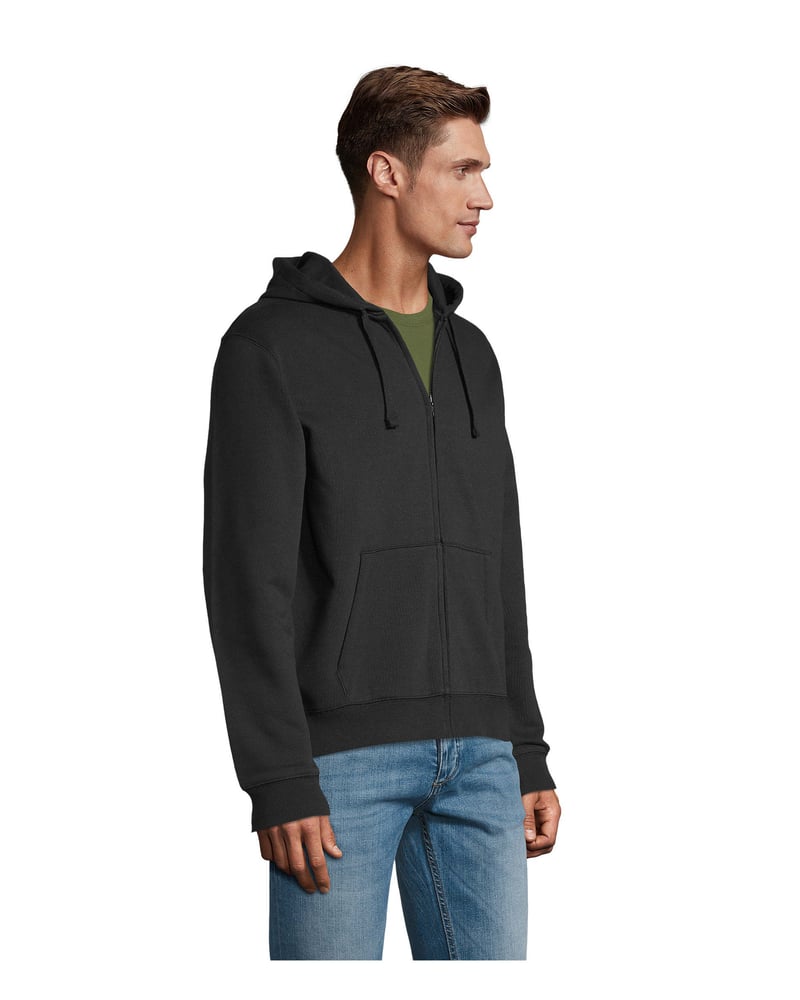 Miesten huppari polyesteri 280 g — Sol's Spike – Packshot edestä