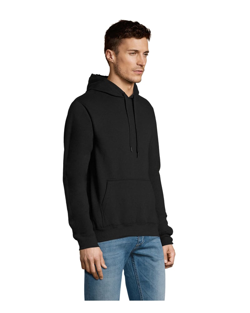 Unisex huppari kierrätyspolyesteri 320 g — Sol's Slam – Packshot edestä