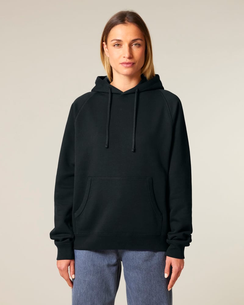 Stanley/Stella Striker unisex huppari, relaxed fit, 400 g – Studio edestä