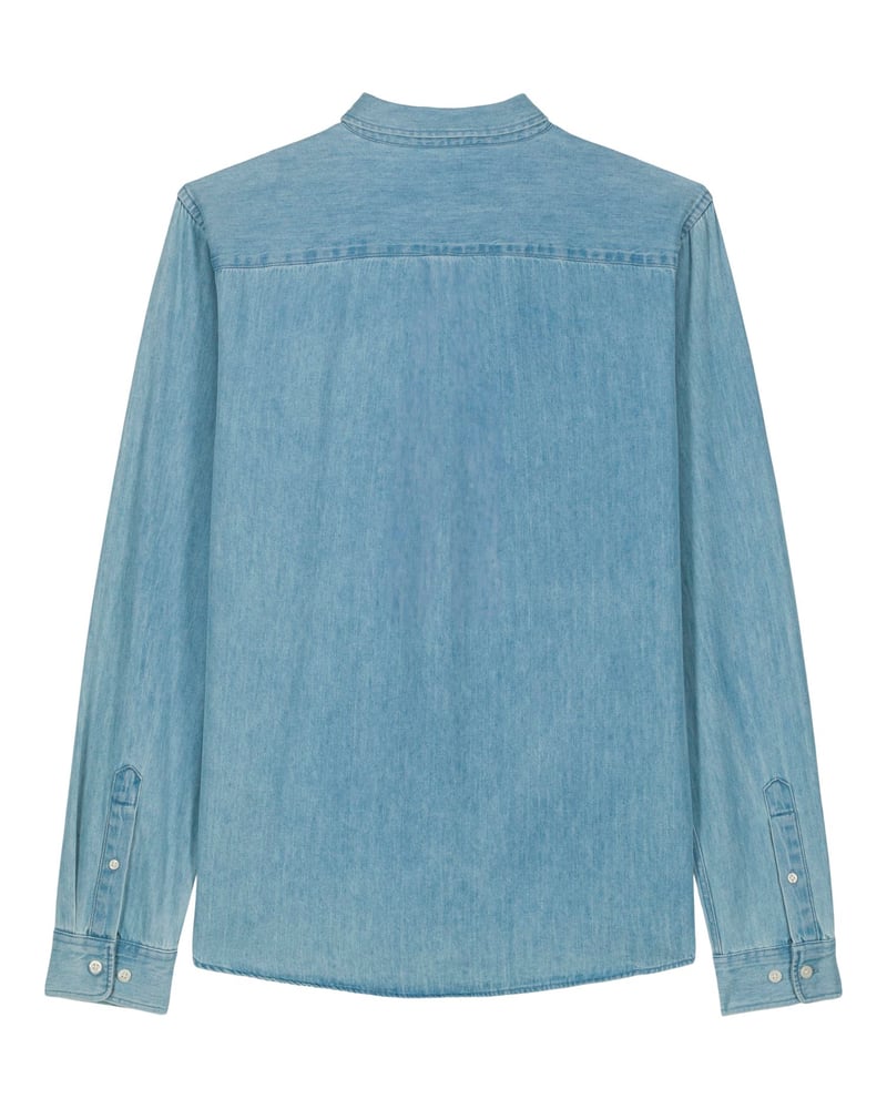 Stanley Denim Shirt miesten kauluspaita, medium fit, 235 g – kuva 5