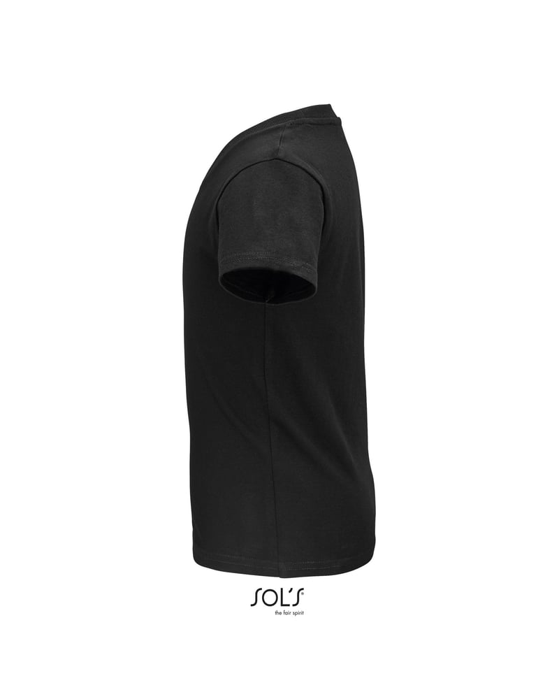 Lasten t-paita luomupuuvilla 150 g — Sol's Crusader – Packshot edestä