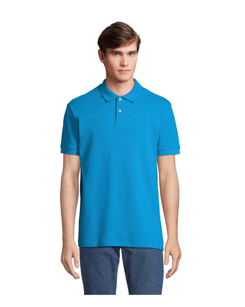 Sol's Pacific miesten pikeepaita puuvilla 220 g – Studio edestä