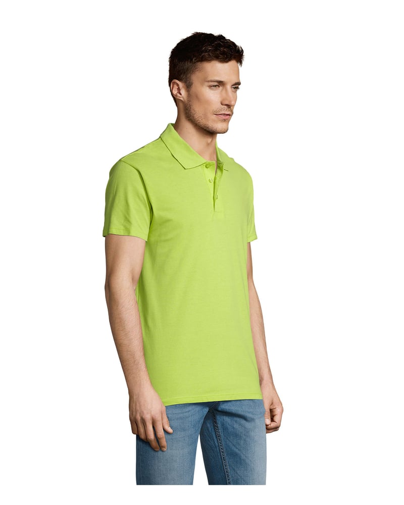 Sol's Summer II miesten pikeepaita puuvilla 170 g – Packshot edestä