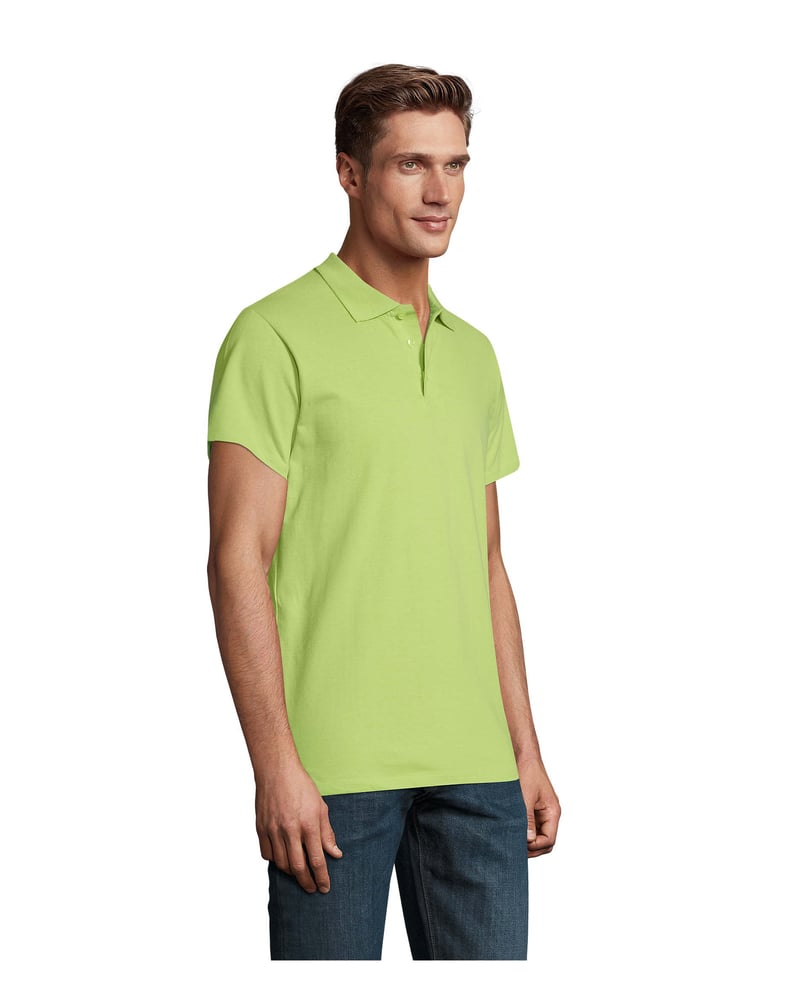 Sol's Spring II miesten pikeepaita puuvilla 210 g – Packshot edestä