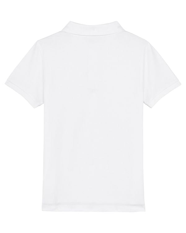 Stanley/Stella Mini Sprinter lasten pikeepaita, medium fit, 220 g – Packshot takaa