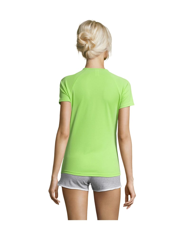 Naisten t-paita kierrätyspolyesteri 140 g — Sol's Sporty – Studio takaa