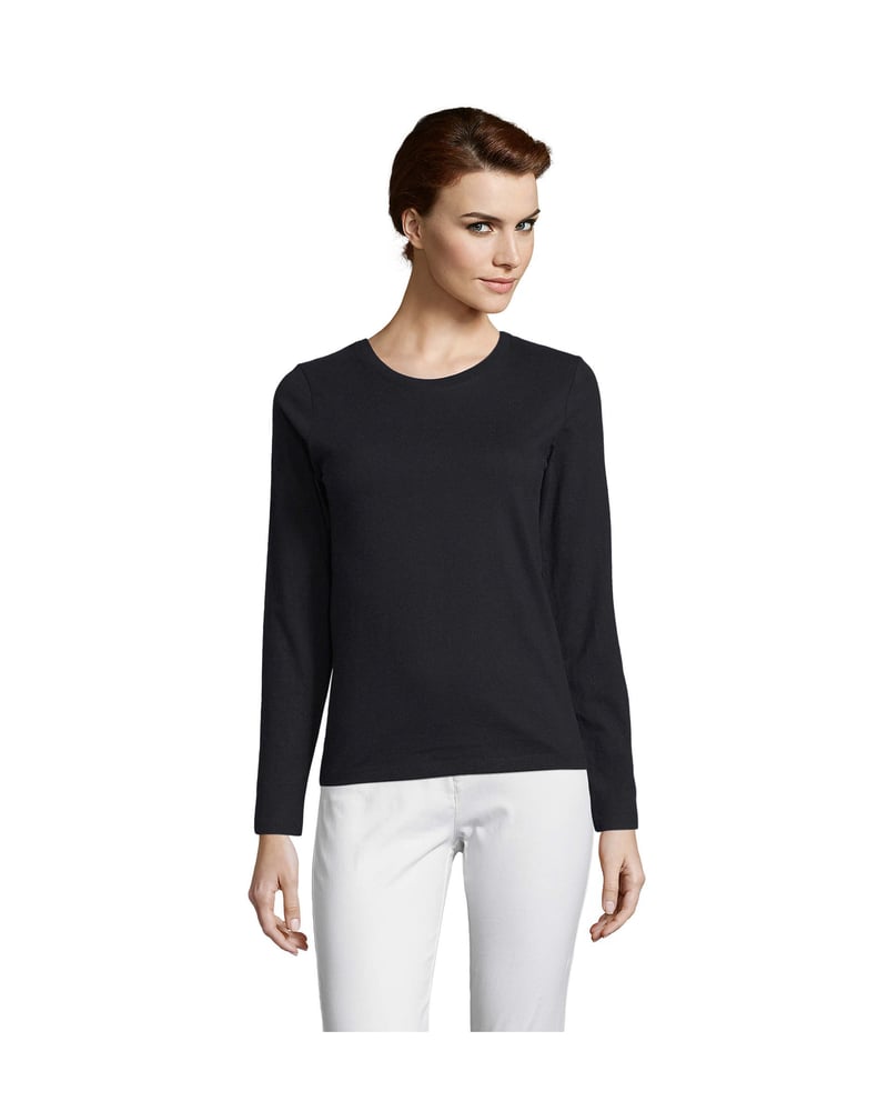 Naisten t-paita puuvilla 190 g — Sol's Imperial Lsl – Studio edestä