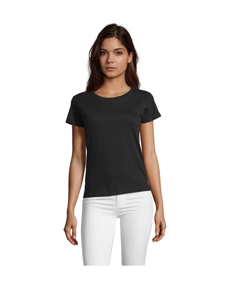 Naisten t-paita puuvilla 150 g — Sol's Regent Fit – Studio edestä