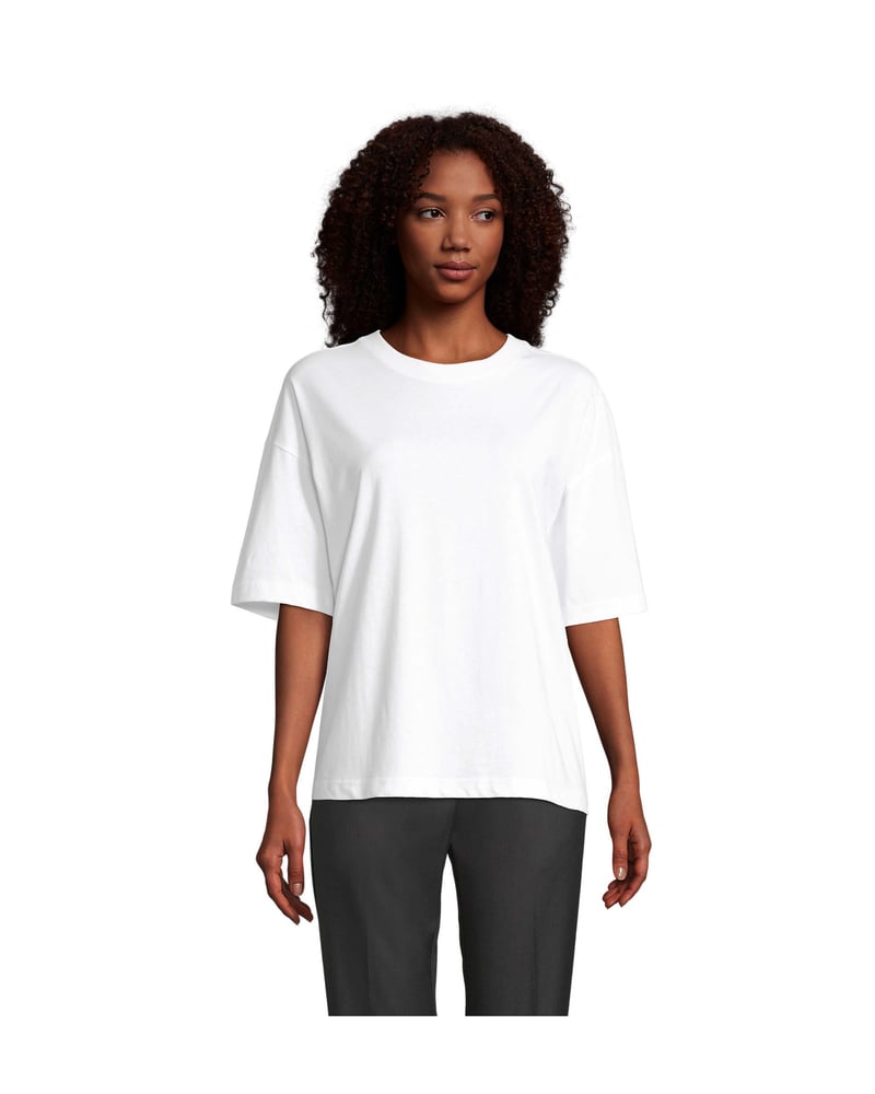 Naisten t-paita luomupuuvilla 180 g — Sol's Boxy – Studio edestä