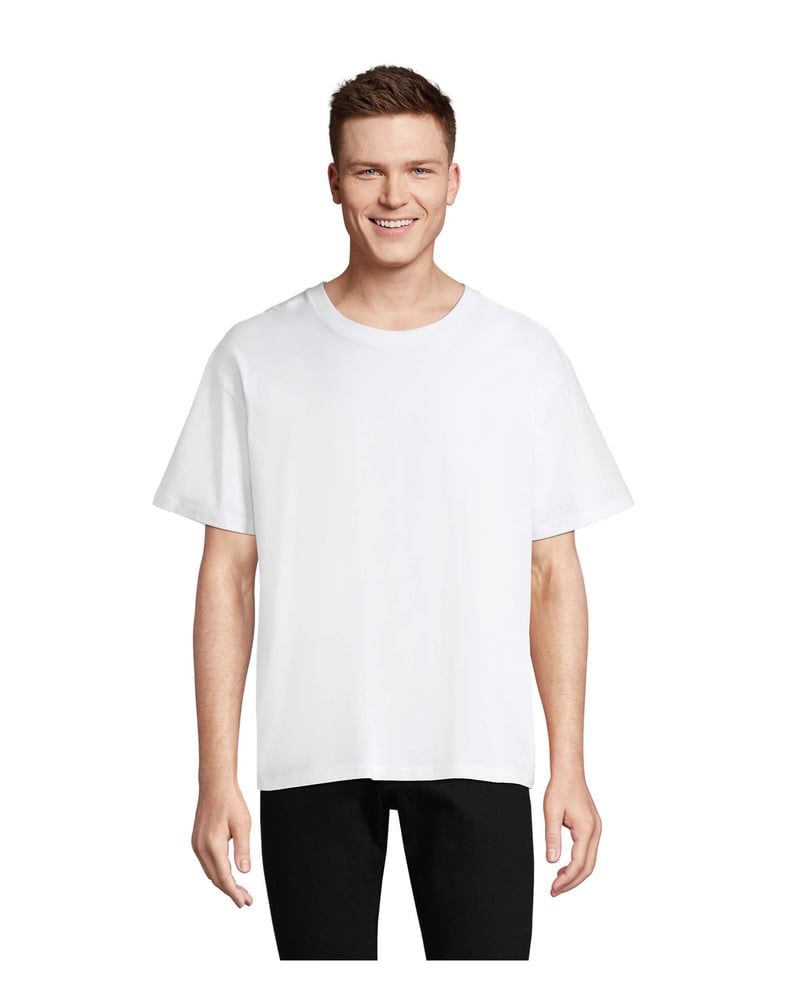 Unisex t-paita kierrätyspuuvilla 180 g — Sol's Legacy – Studio edestä