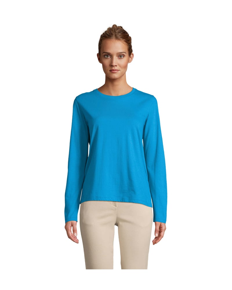 Naisten t-paita puuvilla 165 g — Sol's Monarch – Studio edestä