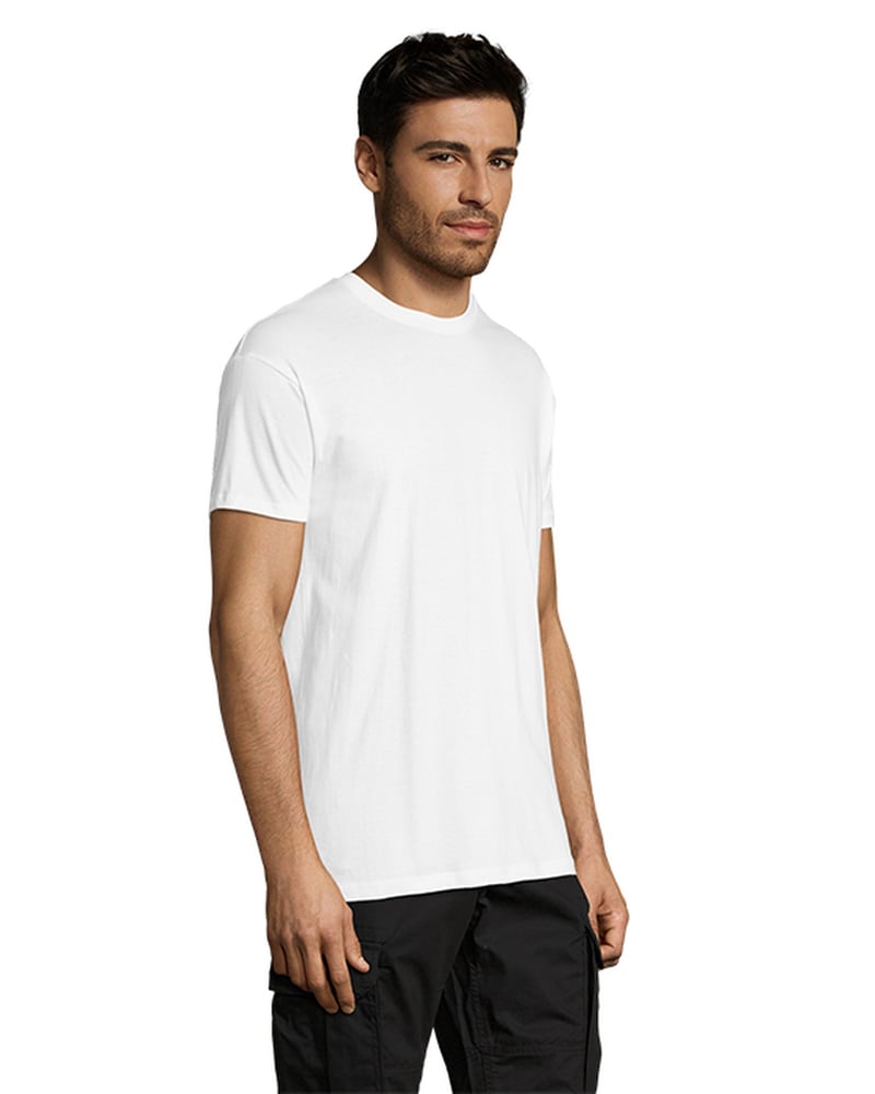 Unisex t-paita puuvilla 150 g — Sol's Titan – Packshot edestä