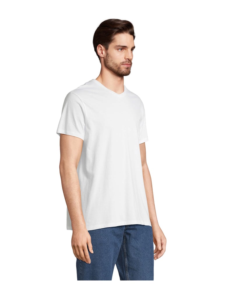 Unisex t-paita puuvilla 150 g — Sol's Regent V – Packshot edestä