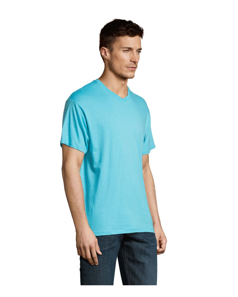 Miesten t-paita puuvilla 150 g — Sol's Victory – Packshot edestä