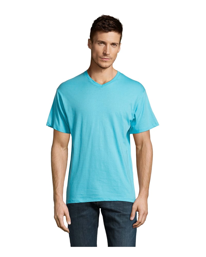 Miesten t-paita puuvilla 150 g — Sol's Victory – Studio edestä