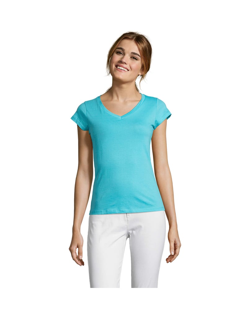 Naisten t-paita puuvilla 150 g — Sol's Moon – Studio edestä