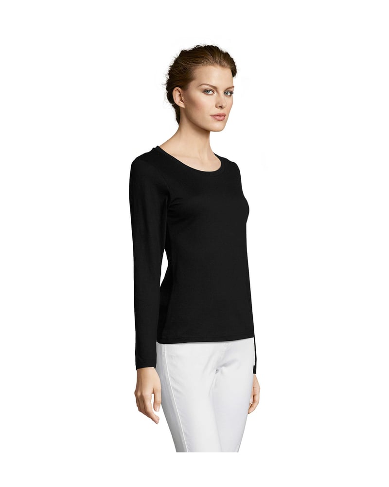 Naisten t-paita puuvilla 150 g — Sol's Majestic – Packshot edestä