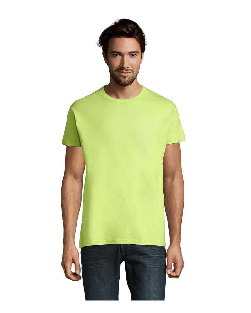 Miesten t-paita puuvilla 190 g — Sol's Imperial – Studio edestä