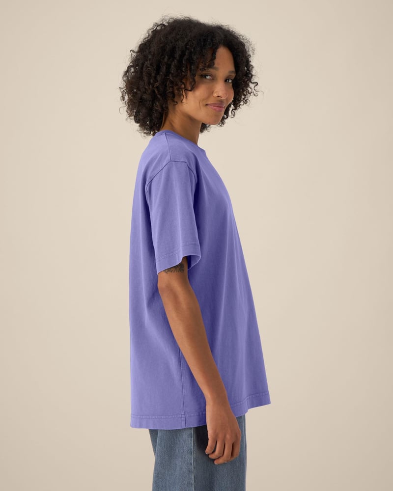 Stanley/Stella Freestyler Vintage unisex t-paita, relaxed fit, 240 g – Studio edestä