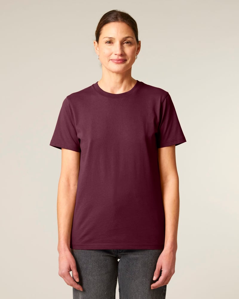 Stanley/Stella Crafter unisex t-paita, medium fit, 155 g – Studio edestä