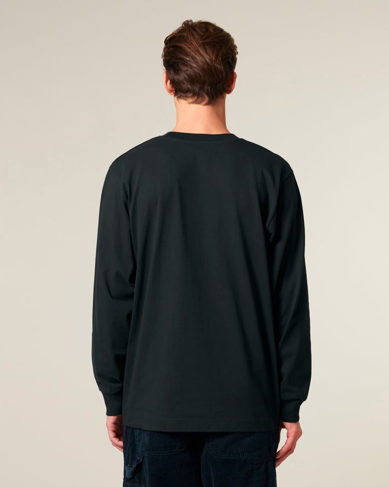 Stanley/Stella Freestyler Long Sleeve unisex pitkähihainen t-paita, relaxed fit, 240 g – Packshot edestä