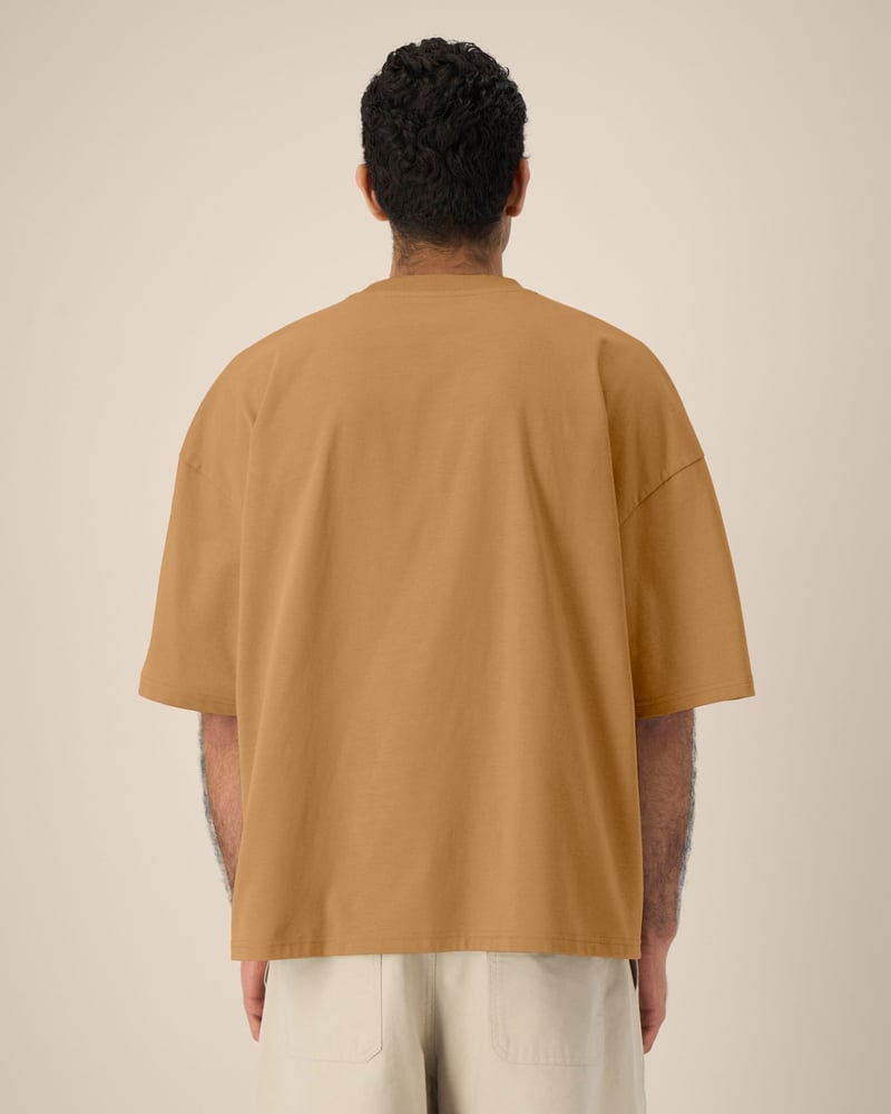 Stanley/Stella Hypster unisex t-paita, oversized, 200 g – Packshot edestä