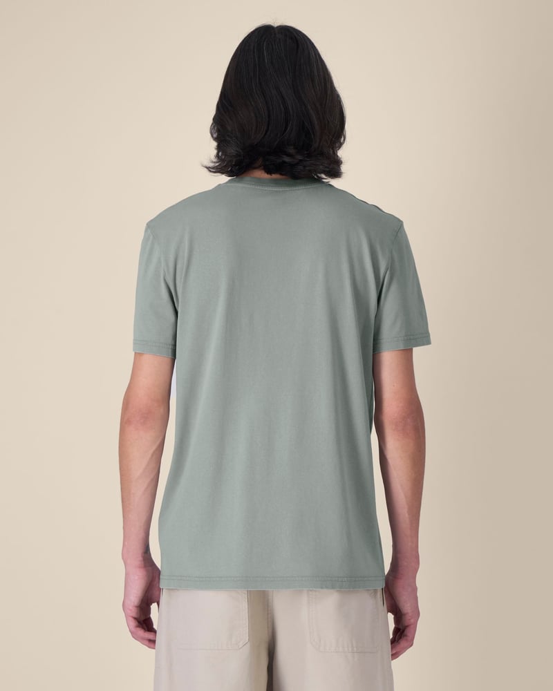 Stanley/Stella Crafter Vintage unisex t-paita, medium fit, 155 g – Packshot edestä