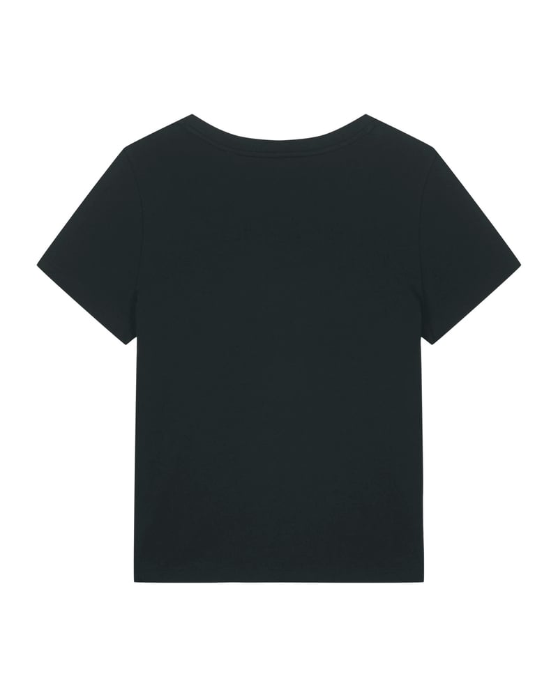 Stella Isla naisten v-pääntie t-paita, medium fit, 155 g – Packshot edestä