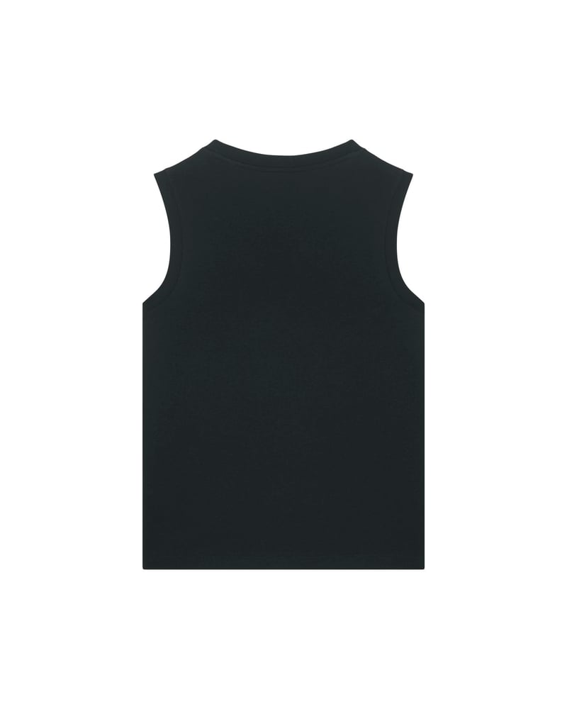 Stella Mia naisten hihaton t-paita, medium fit, 155 g – Packshot edestä