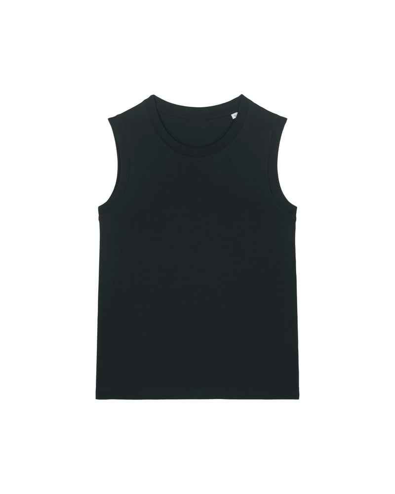 Stella Mia naisten hihaton t-paita, medium fit, 155 g – Studio takaa