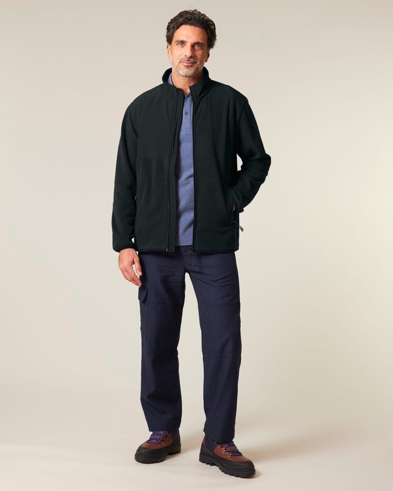 Stanley/Stella Trekker unisex softshell-takki, medium fit, 300 g – Studio edestä