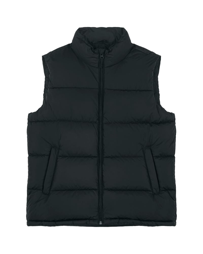Stanley/Stella Puffer Gilet unisex toppatakki, medium fit, 75 g – Packshot takaa