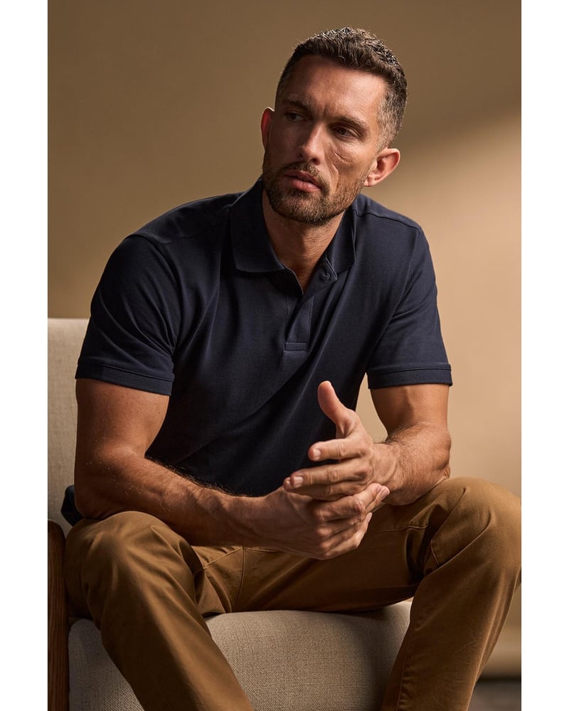 Tee Jays Heavy Polo miesten pikeepaita – Studio takaa