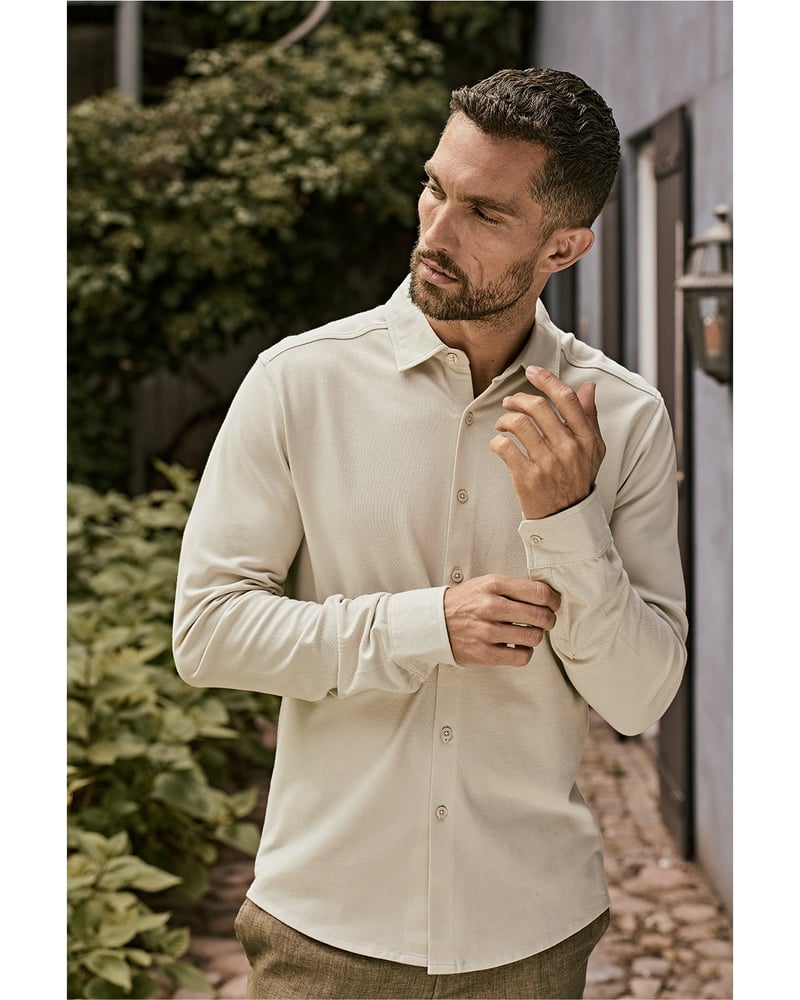 Tee Jays Luxury Stretch Shirt miesten kauluspaita – Studio takaa