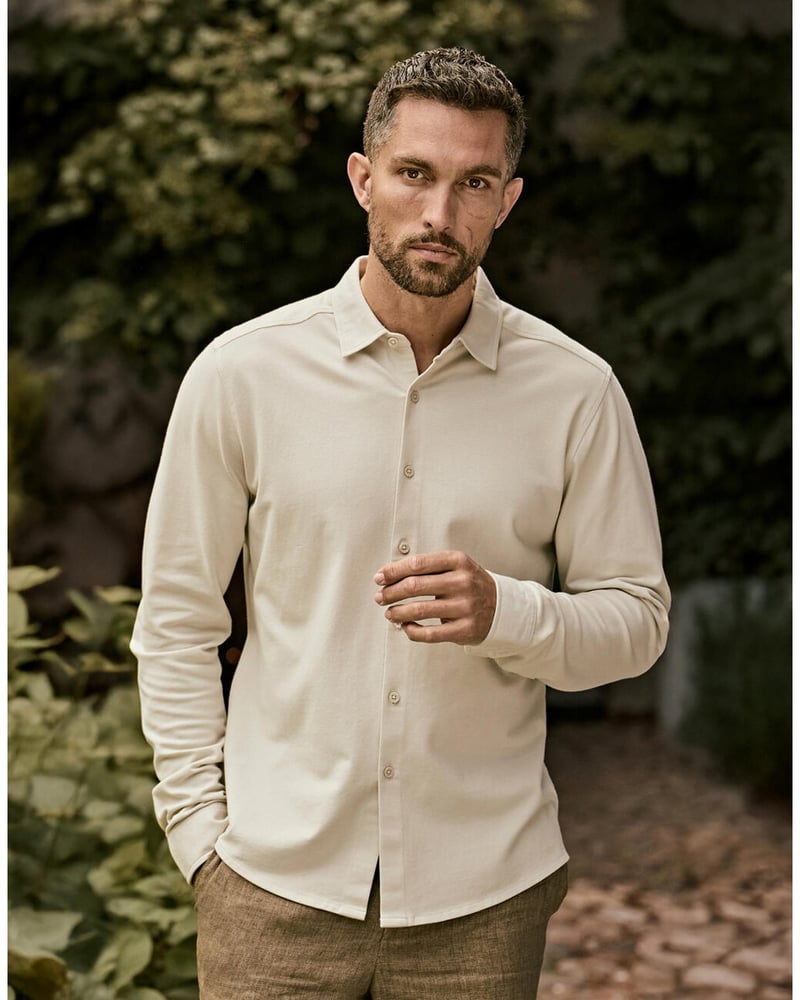 Tee Jays Luxury Stretch Shirt miesten kauluspaita – kuva 7