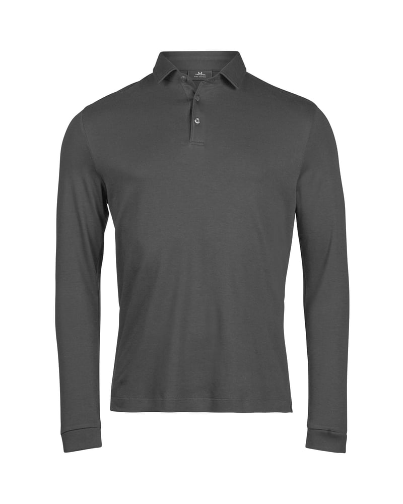 Tee Jays Pima Cotton Long Sleeve Polo miesten pikeepaita – Studio takaa