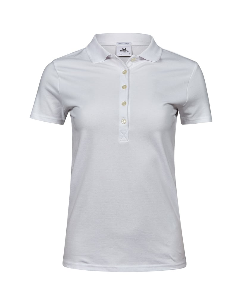 Tee Jays Luxury Stretch Polo naisten pikeepaita – Studio edestä