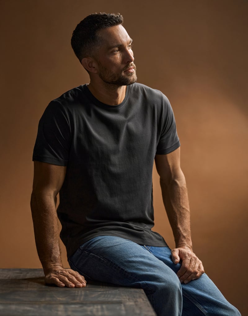 Tee Jays Luxury Tee miesten t-paita – Studio takaa