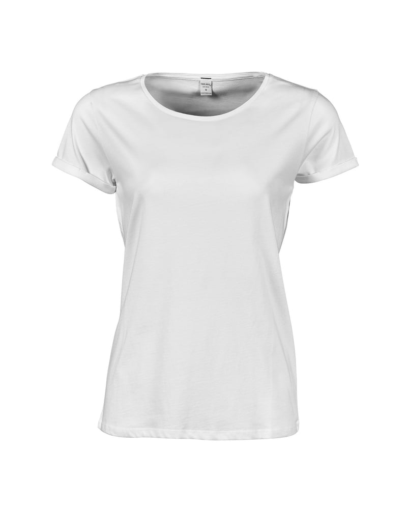 Tee Jays Roll-Up Tee naisten t-paita – Studio edestä