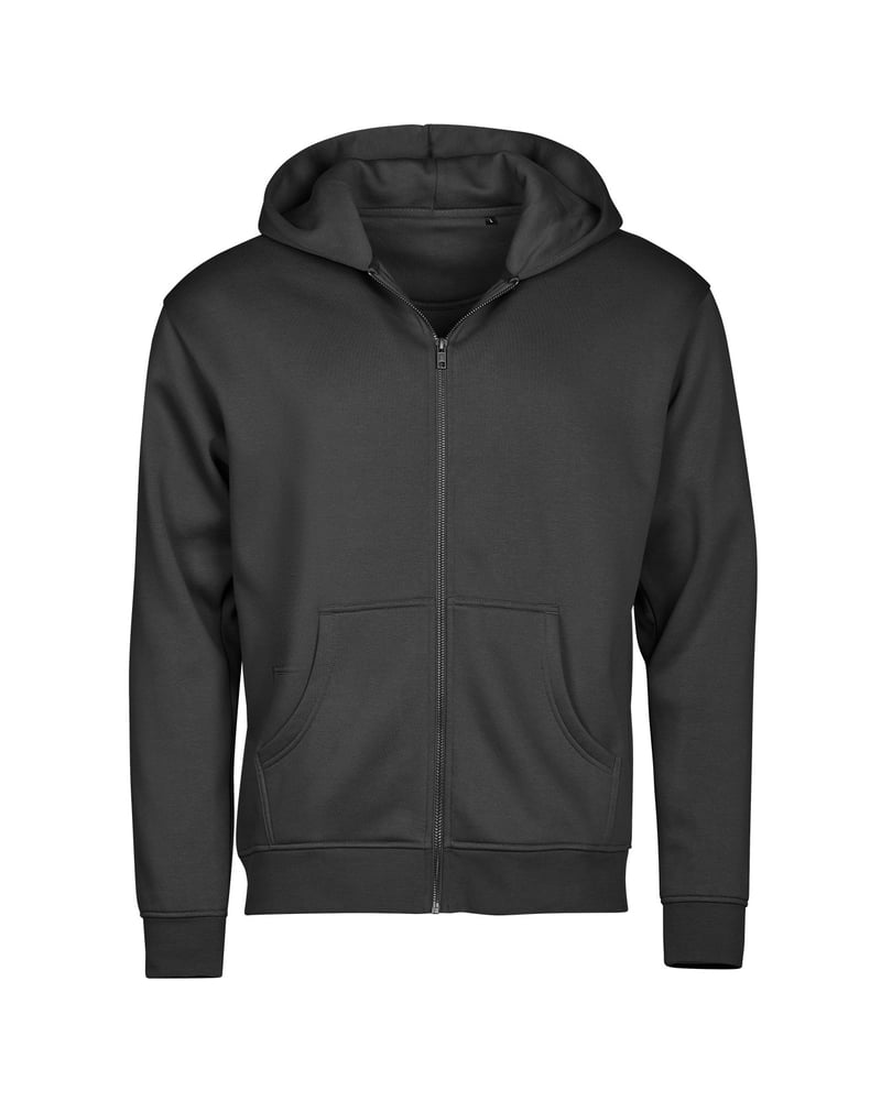 Tee Jays UNLABELED Hooded Full Zip Sweatshirt vetoketjuhuppari – Studio edestä