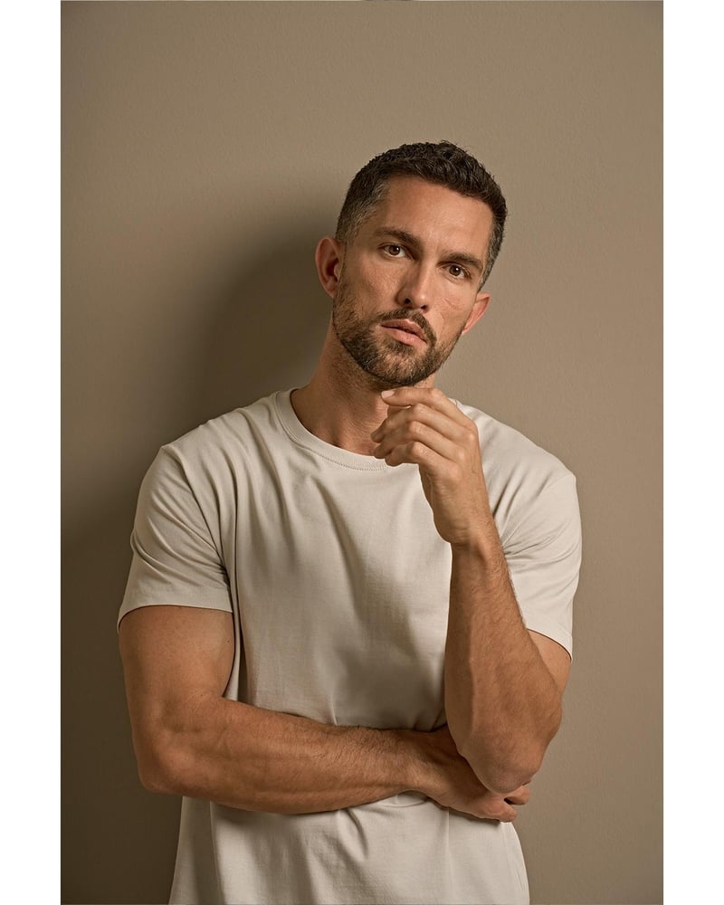 Tee Jays Sof Tee miesten t-paita – Packshot edestä