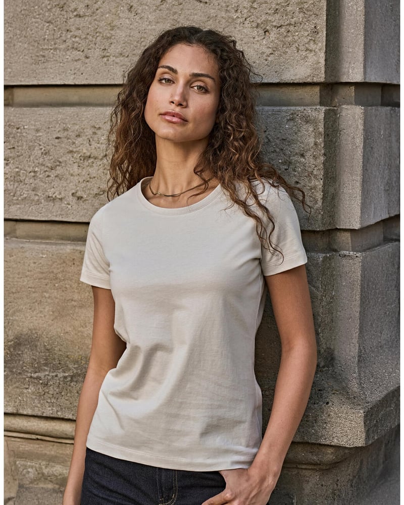 Tee Jays Sof Tee naisten t-paita – Packshot takaa