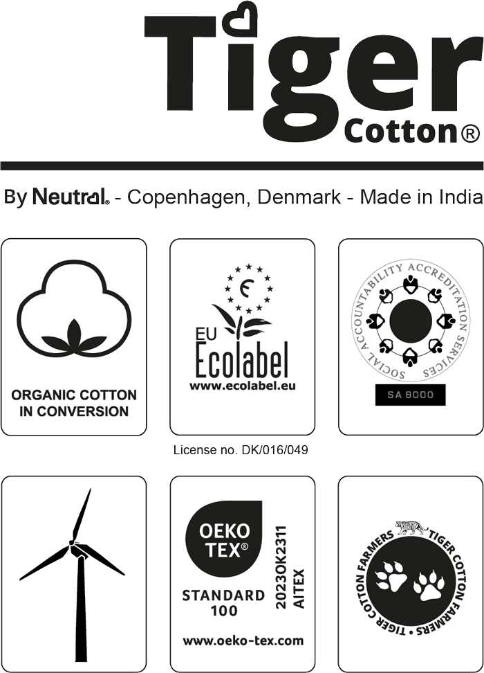 Tiger Cotton sertifikaatit