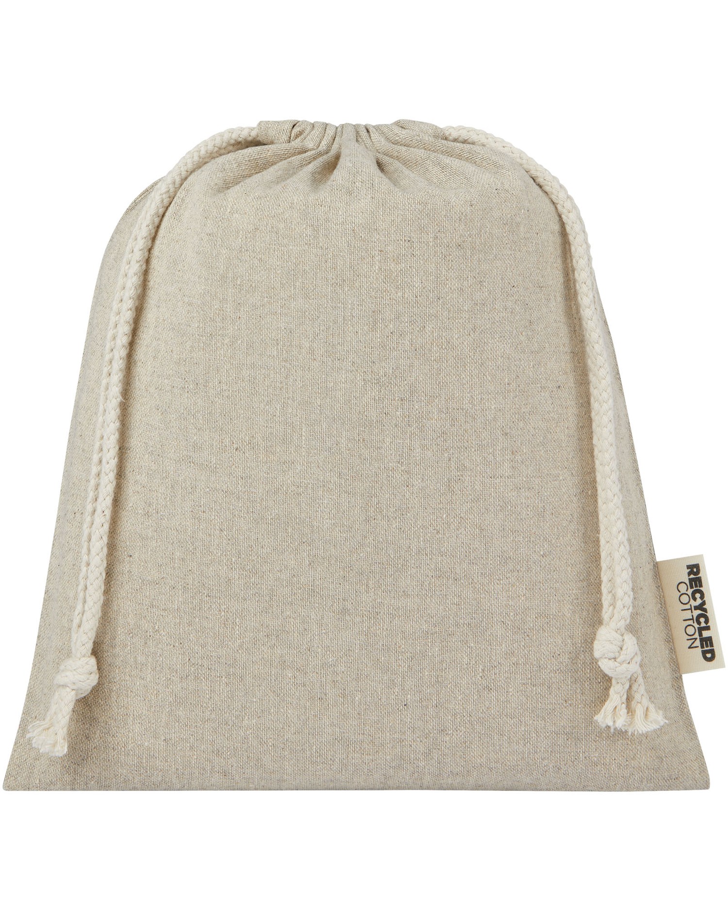 Pheebs 150 g/m² GRS-kierrätetystä puuvillasta valmistettu keskikokoinen lahjapussi 1,5 l