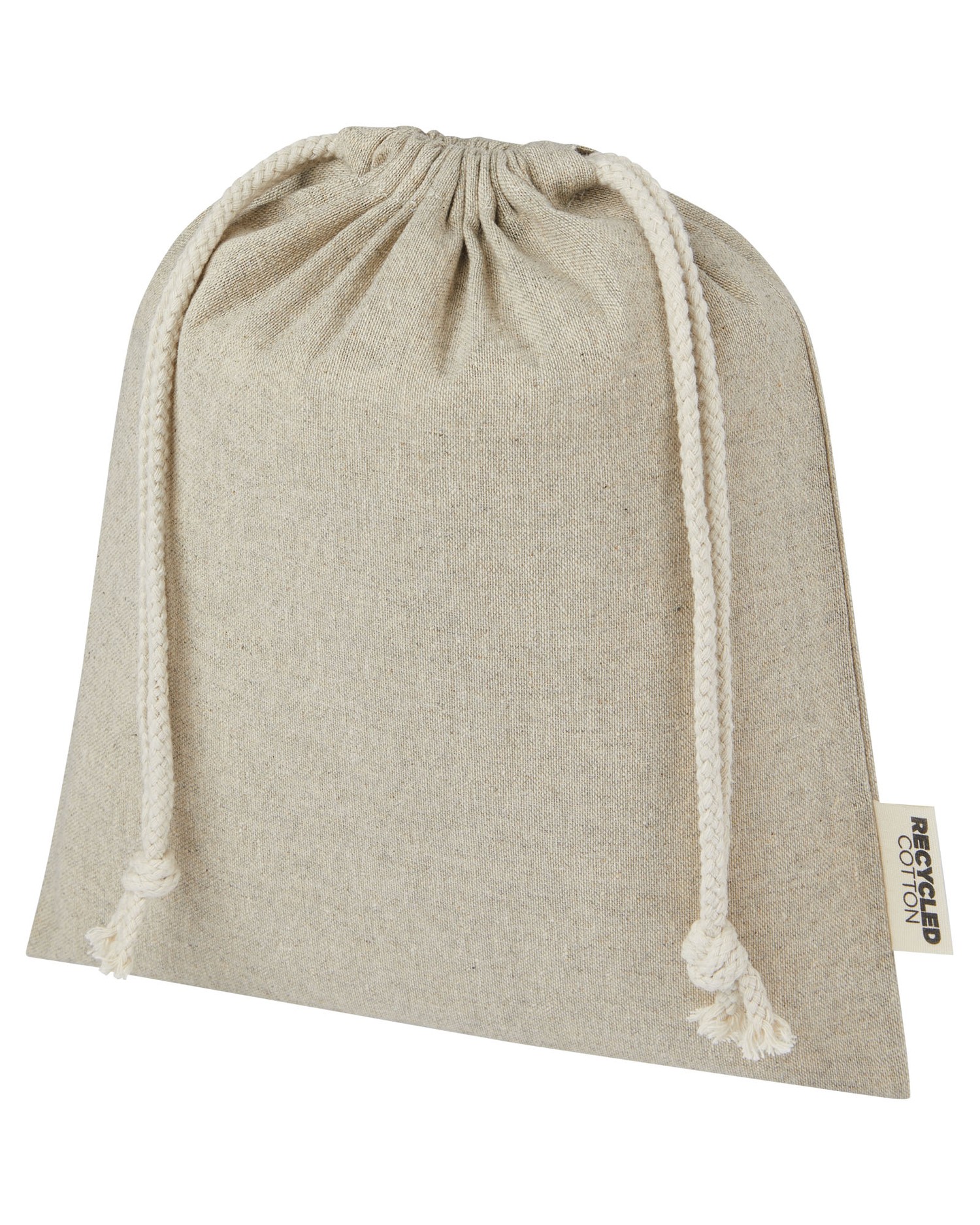Pheebs 150 g/m² GRS-kierrätetystä puuvillasta valmistettu keskikokoinen lahjapussi 1,5 l