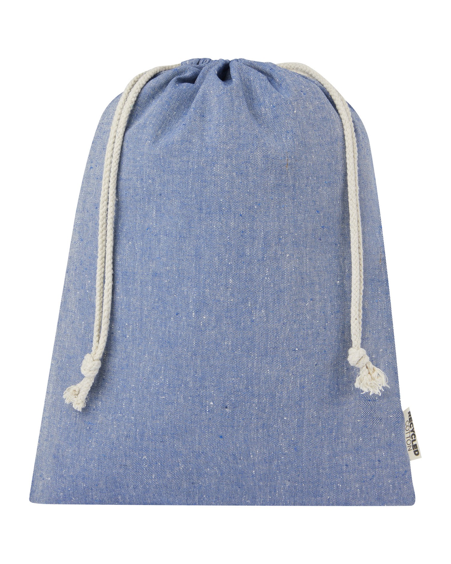 Pheebs 150 g/m² GRS-kierrätetystä puuvillasta valmistettu iso lahjapussi 4 l