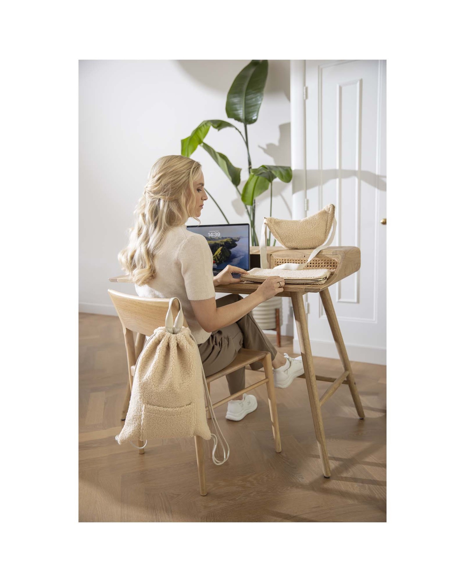 Bear GRS-kierrätetty kiristysnyörilllinen reppu, 9 l