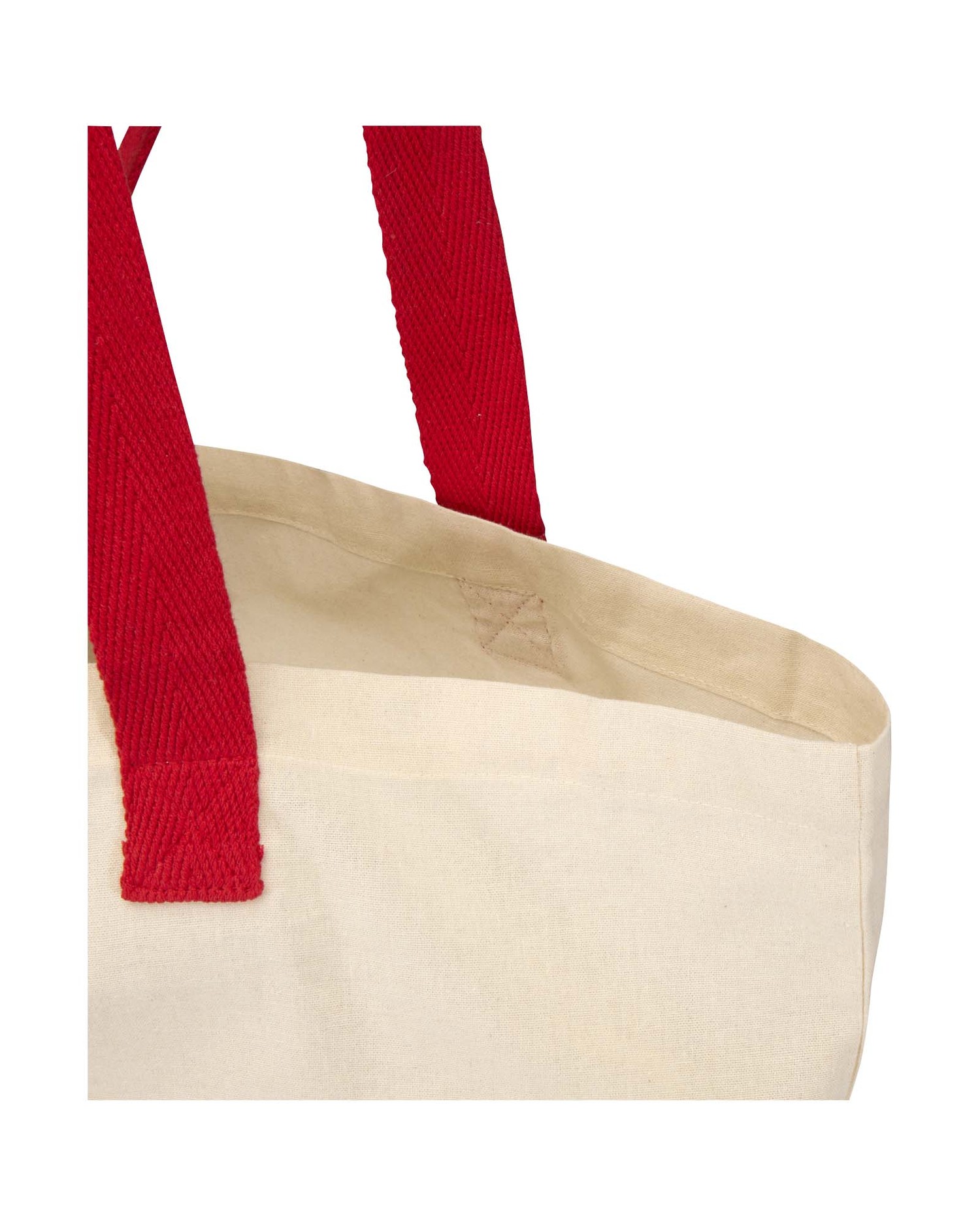 Sierra 140 g/m²:n GRS-kierrätetystä puuvillasta valmistettu, taitettava 12 litran kassi