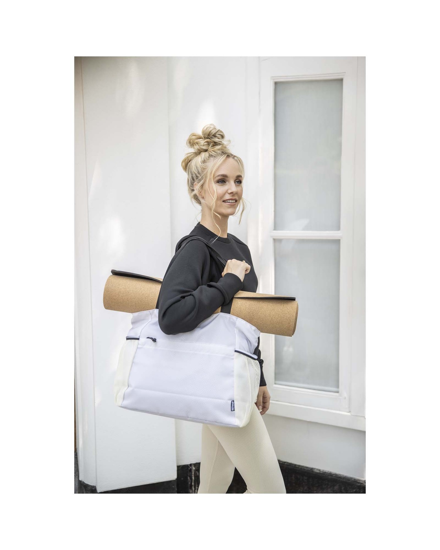 Panama 18 litran GRS-kierrätetystä materiaalista valmistettu joogalaukku